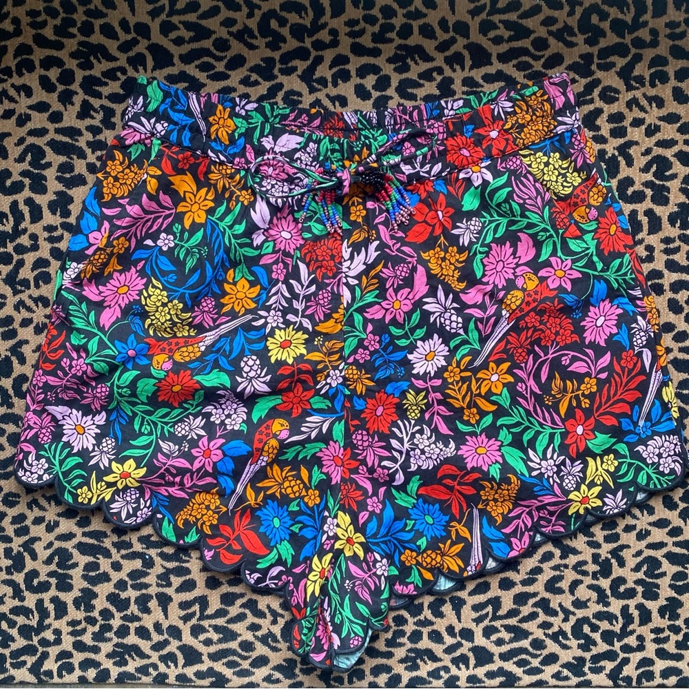 Farm Rio Floral Shorts- Small